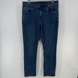 The Perfect Jean NYC Slim Thick Jeans Men's 34x30 Performance Stretch Denim EUC